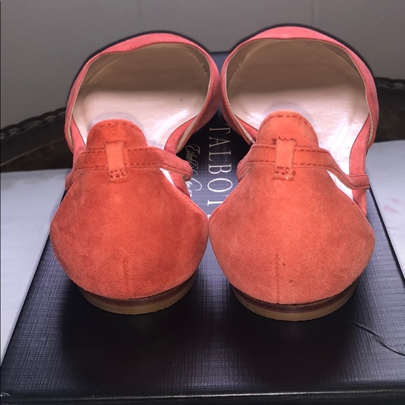 NWT Talbots Leonora “Carrot” Suede Flats, Size 7.5 - Picture 3 of 6